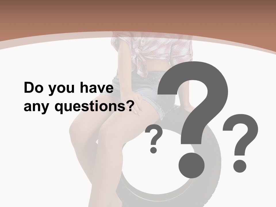 Person Face Woman PowerPoint Template