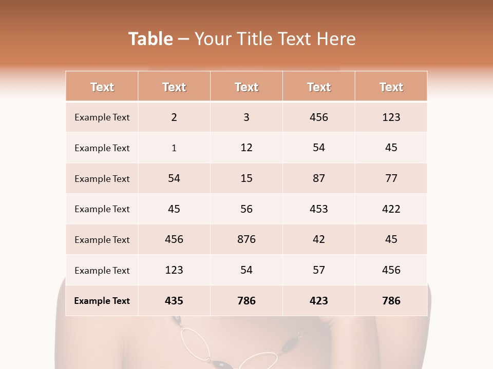 Elegance Beautiful Attractive PowerPoint Template