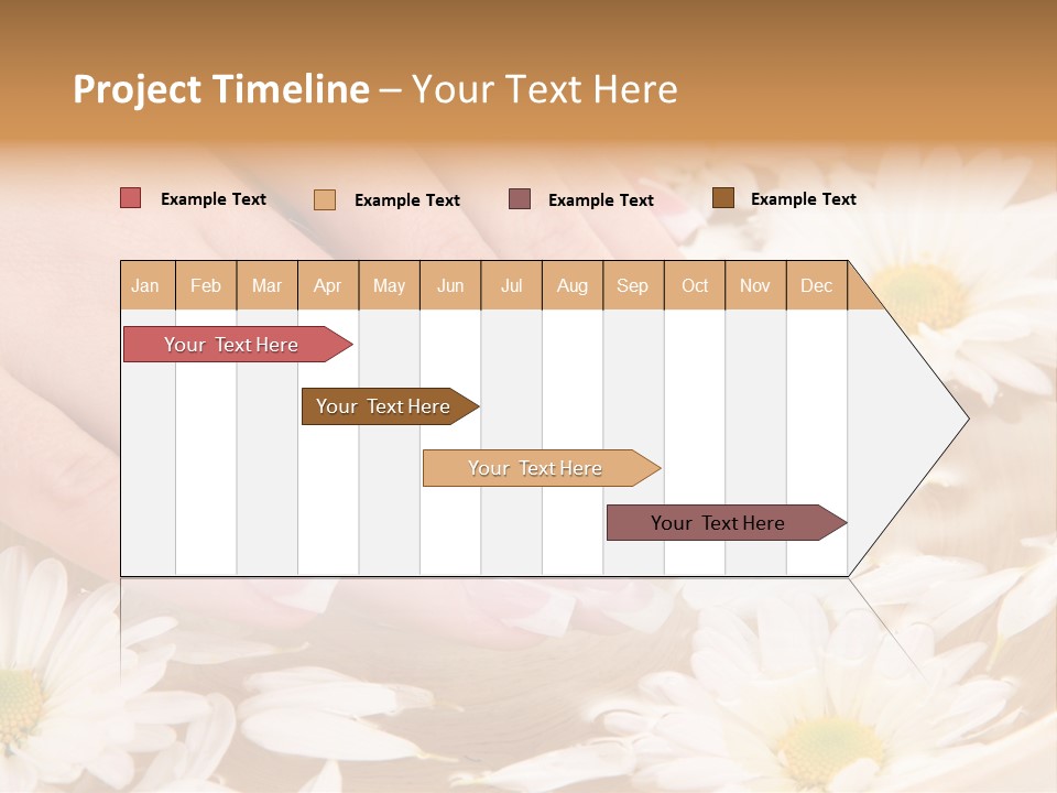 Care Female Finger PowerPoint Template