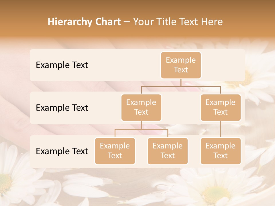 Care Female Finger PowerPoint Template