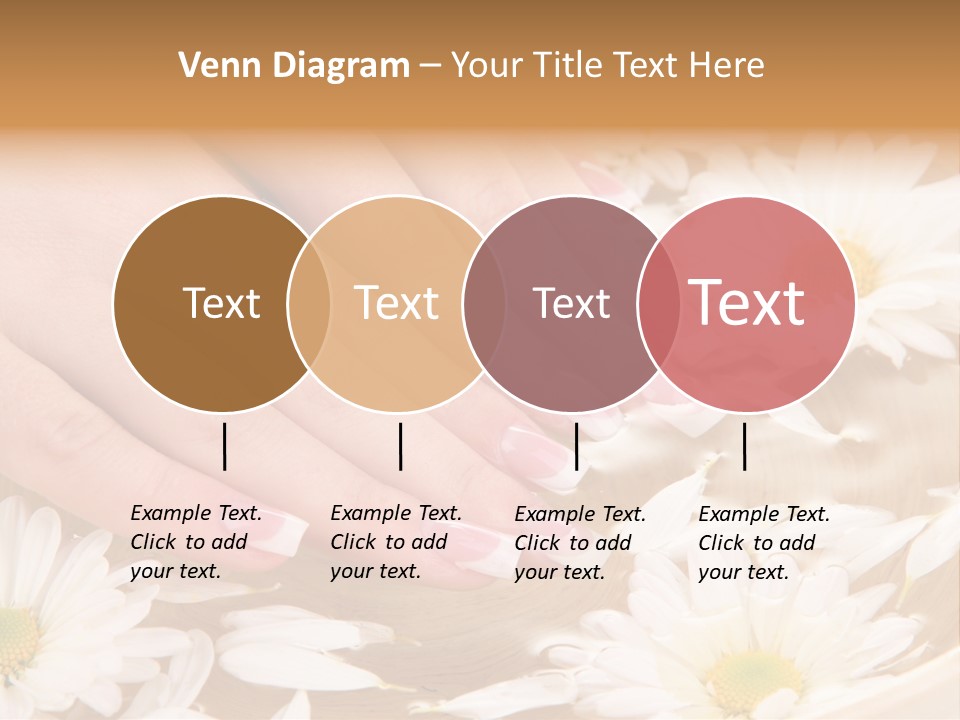 Care Female Finger PowerPoint Template