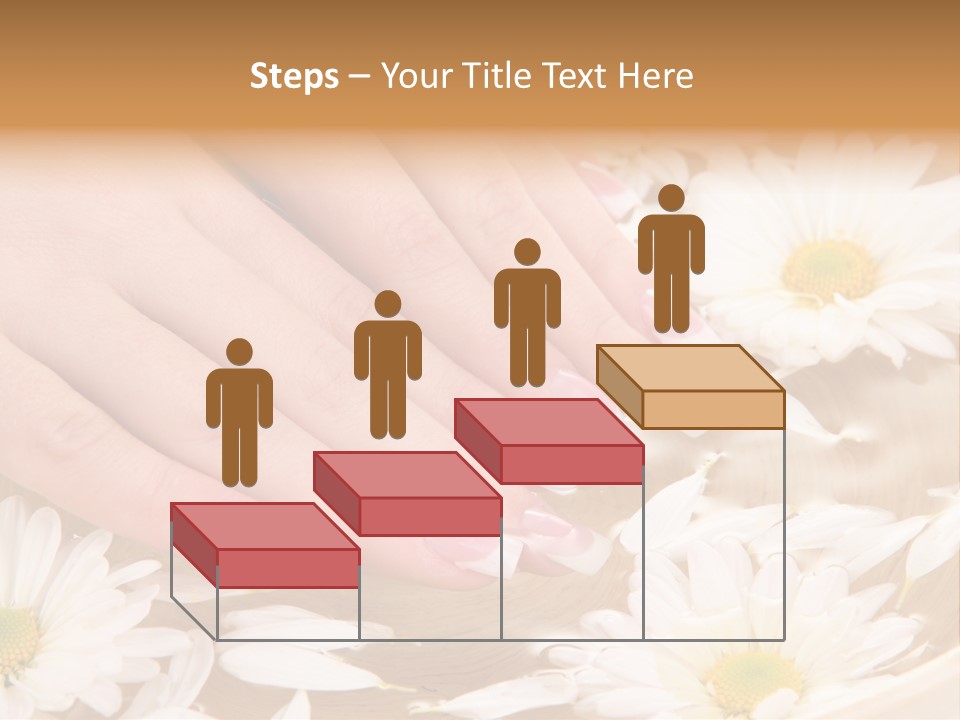 Care Female Finger PowerPoint Template