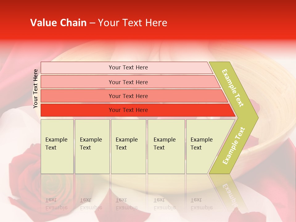 Rose Healing Wet PowerPoint Template