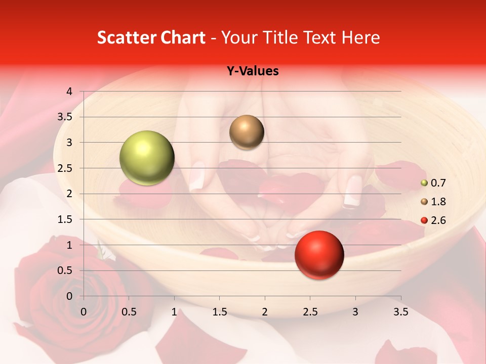 Rose Healing Wet PowerPoint Template