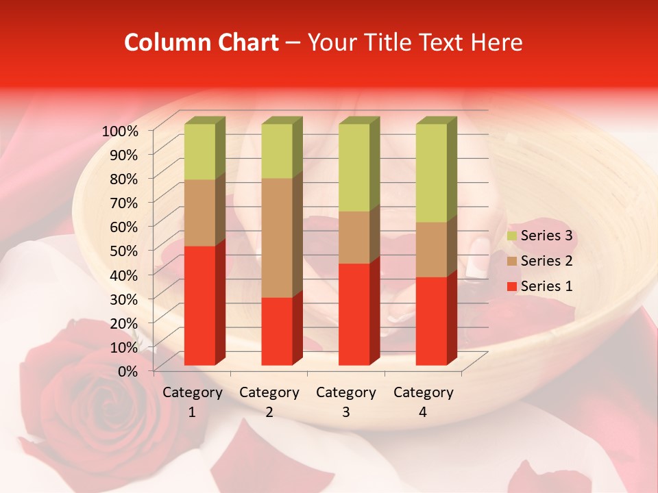 Rose Healing Wet PowerPoint Template