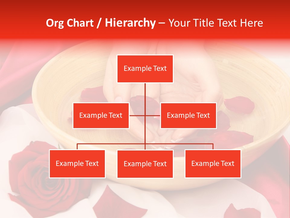 Rose Healing Wet PowerPoint Template