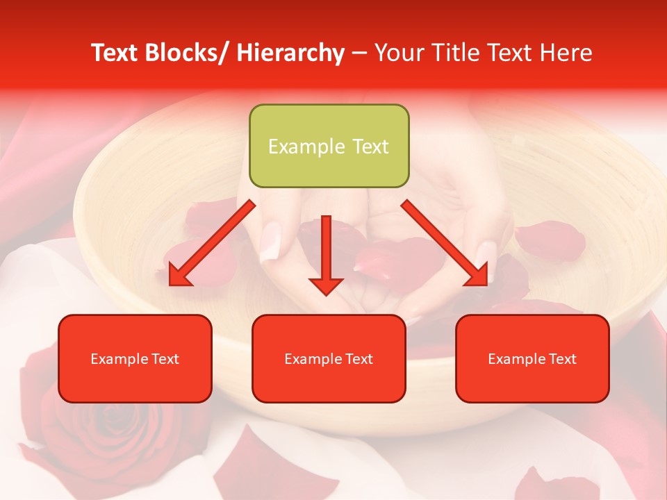 Rose Healing Wet PowerPoint Template