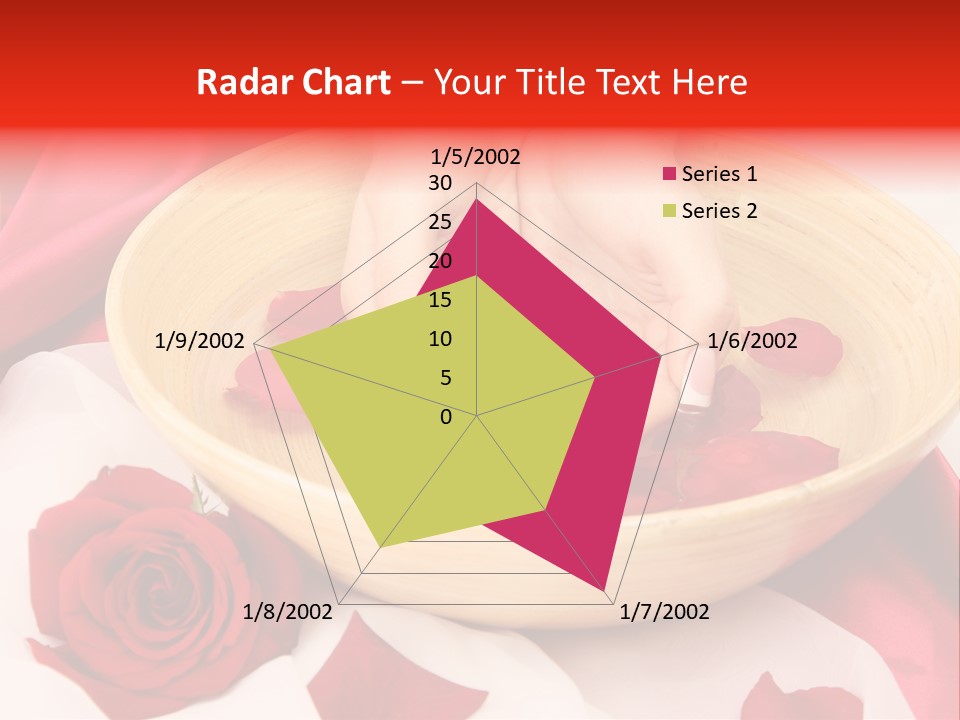 Rose Healing Wet PowerPoint Template
