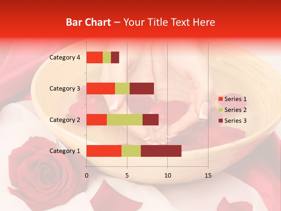 Rose Healing Wet PowerPoint Template