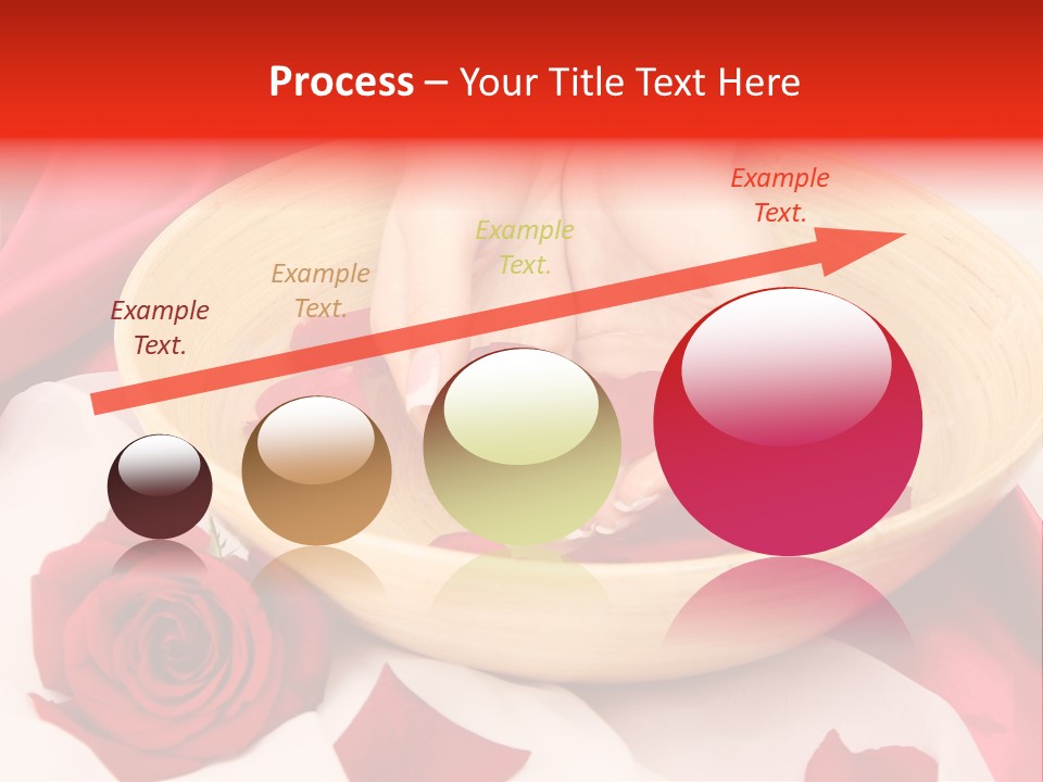 Rose Healing Wet PowerPoint Template