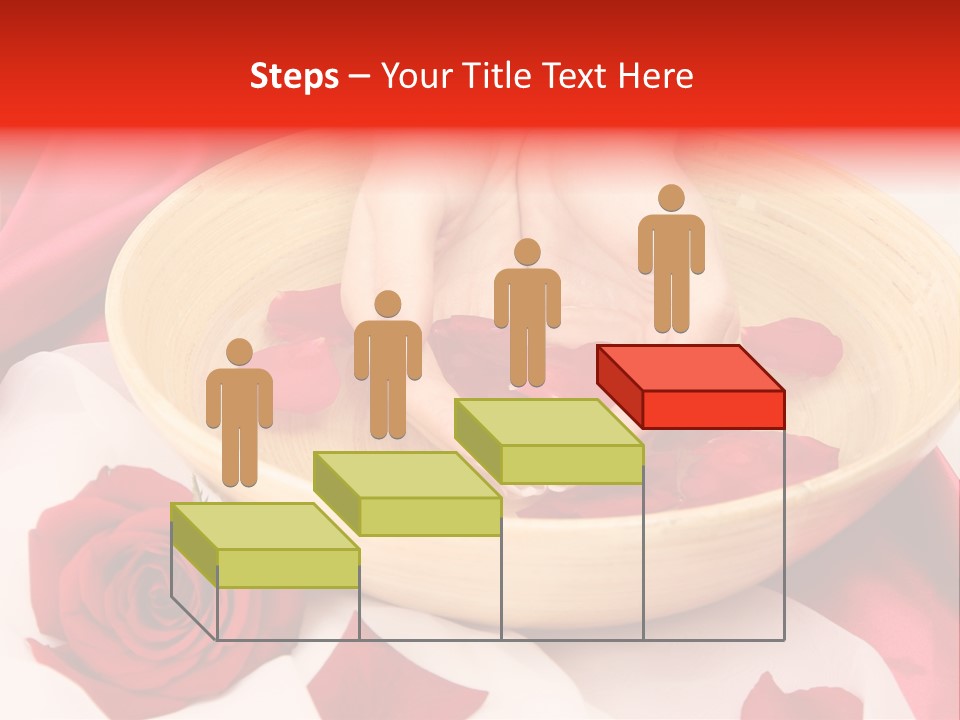 Rose Healing Wet PowerPoint Template