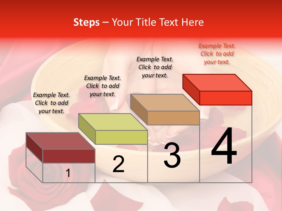 Rose Healing Wet PowerPoint Template