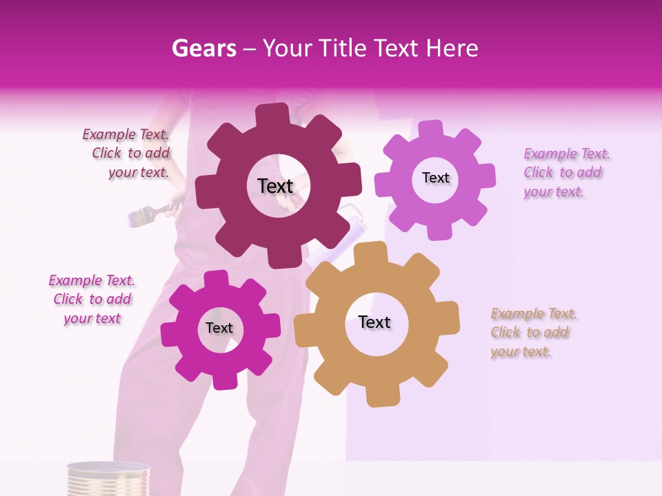 Pretty Manual Work PowerPoint Template