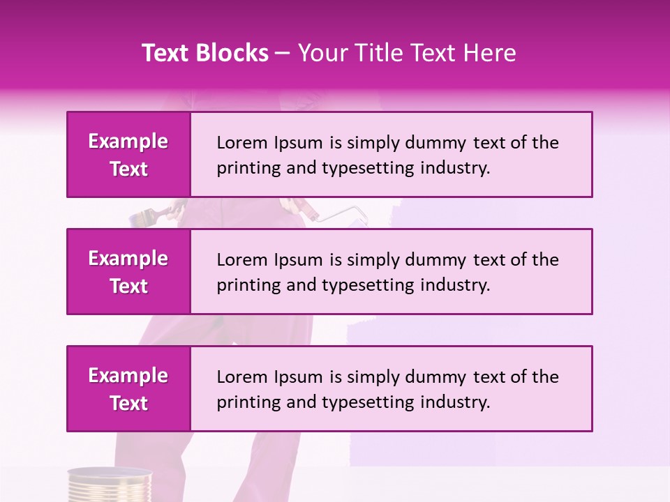 Pretty Manual Work PowerPoint Template