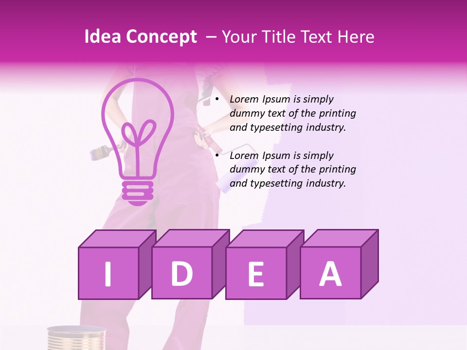 Pretty Manual Work PowerPoint Template