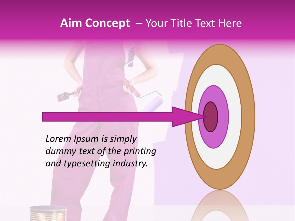 Pretty Manual Work PowerPoint Template