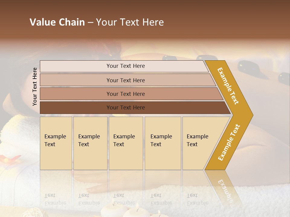 Massaging Female Massage PowerPoint Template