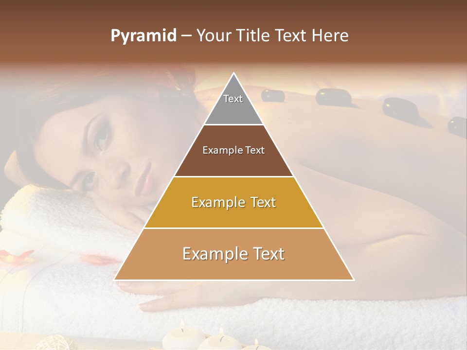 Massaging Female Massage PowerPoint Template