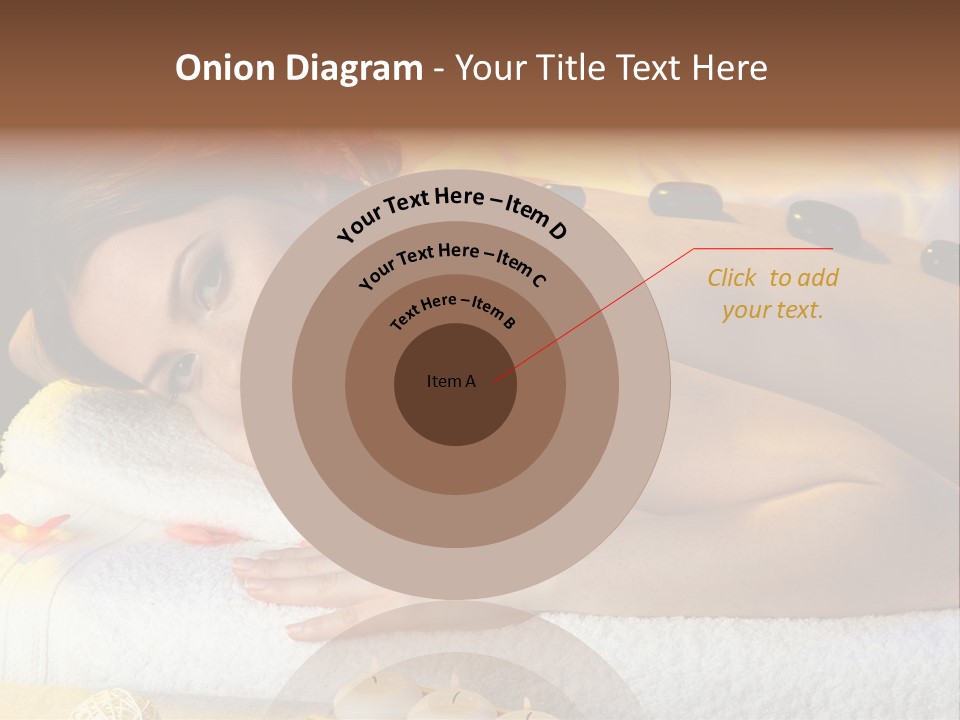 Massaging Female Massage PowerPoint Template