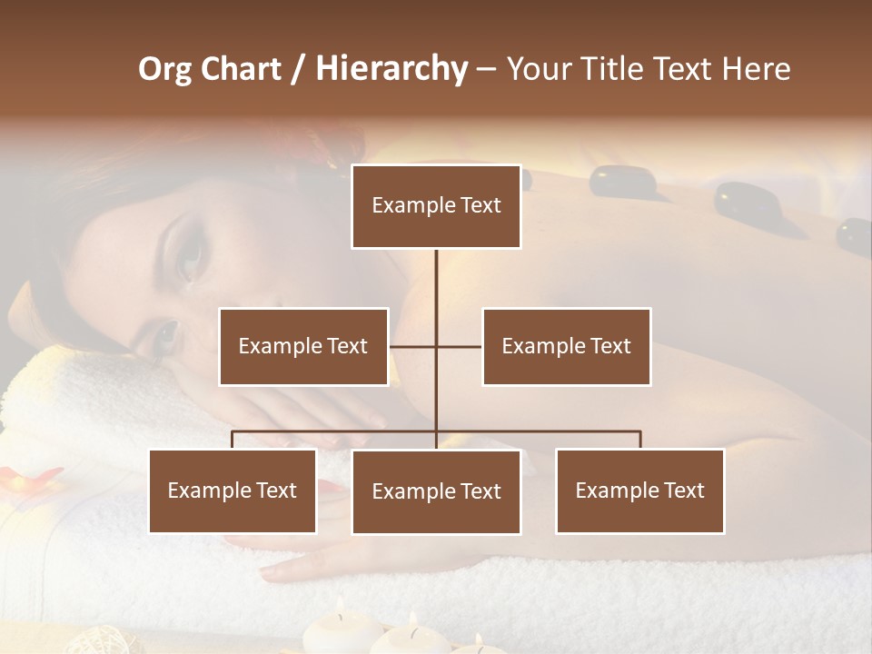 Massaging Female Massage PowerPoint Template