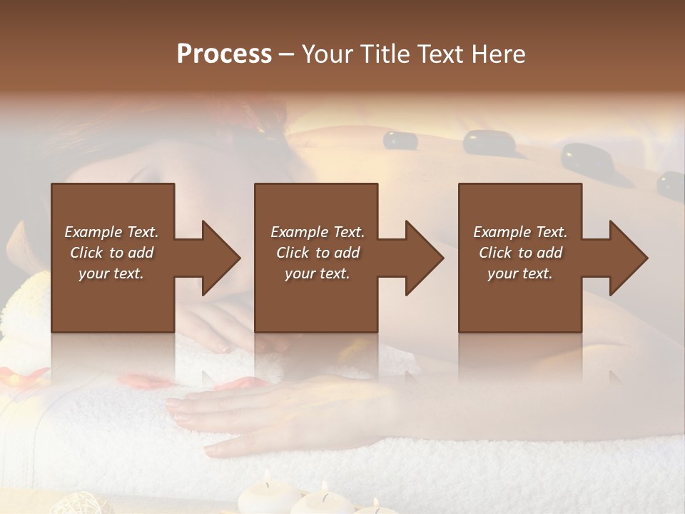 Massaging Female Massage PowerPoint Template