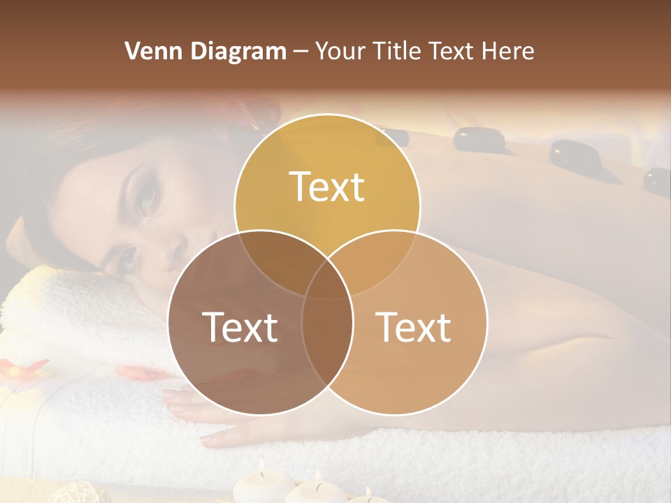 Massaging Female Massage PowerPoint Template