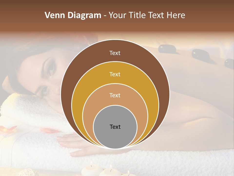 Massaging Female Massage PowerPoint Template