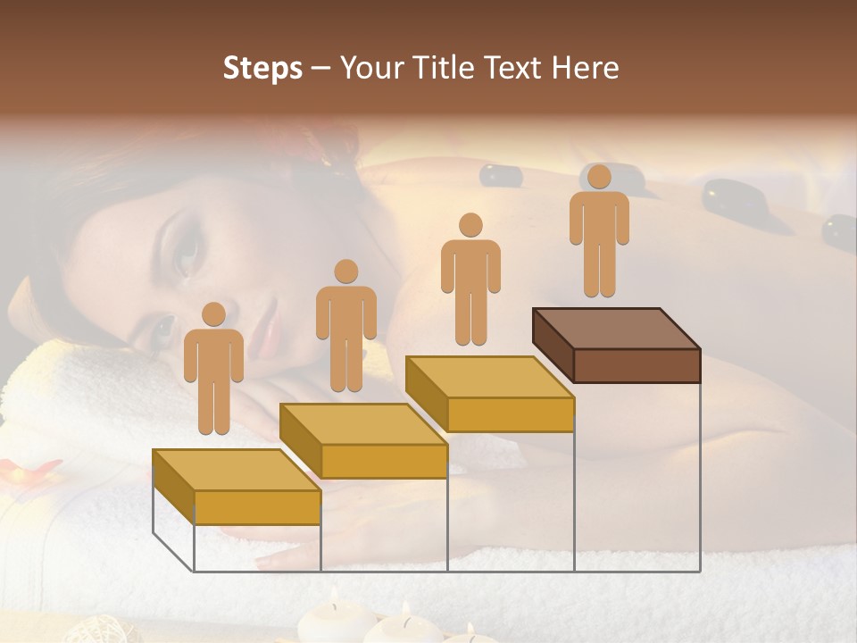 Massaging Female Massage PowerPoint Template