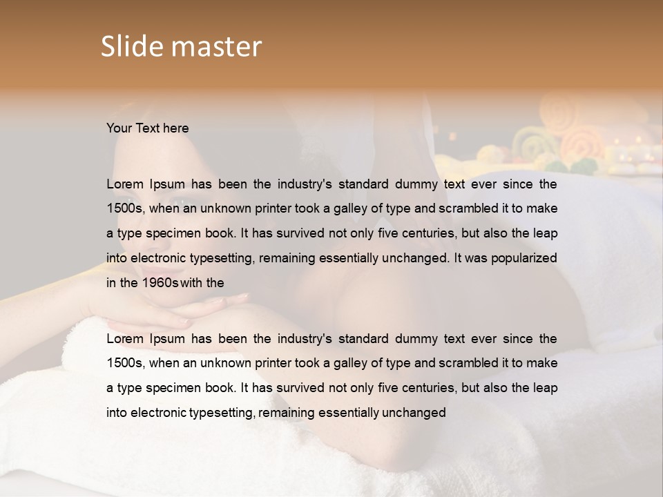 Beautiful Enjoy Pink PowerPoint Template