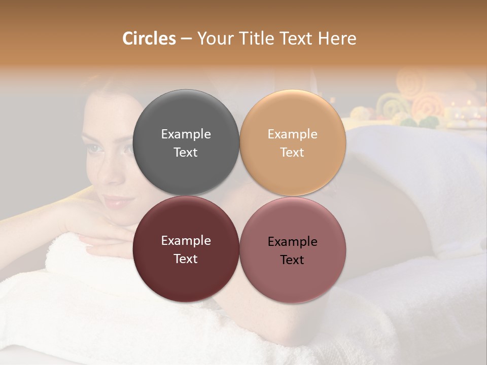 Beautiful Enjoy Pink PowerPoint Template