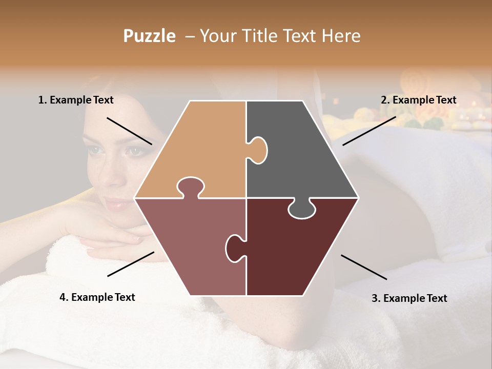 Beautiful Enjoy Pink PowerPoint Template