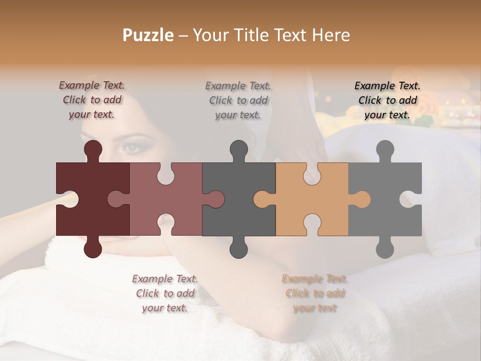 Beautiful Enjoy Pink PowerPoint Template