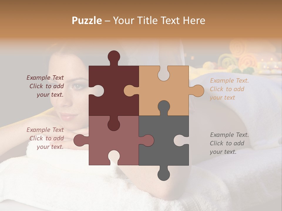 Beautiful Enjoy Pink PowerPoint Template