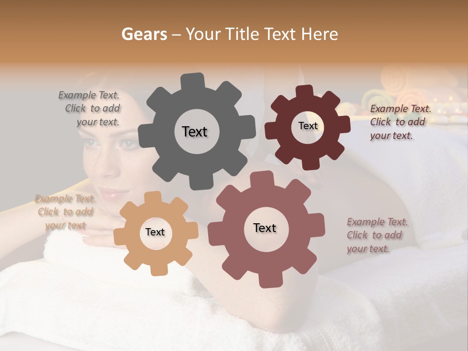 Beautiful Enjoy Pink PowerPoint Template