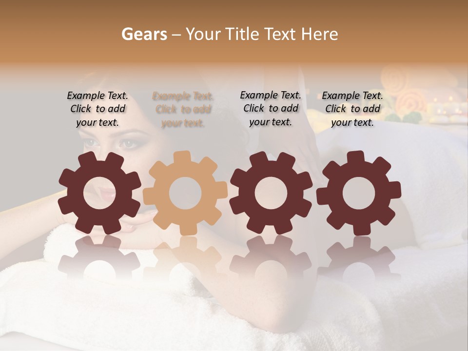 Beautiful Enjoy Pink PowerPoint Template