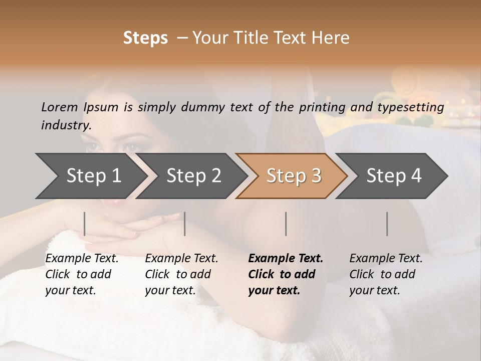 Beautiful Enjoy Pink PowerPoint Template