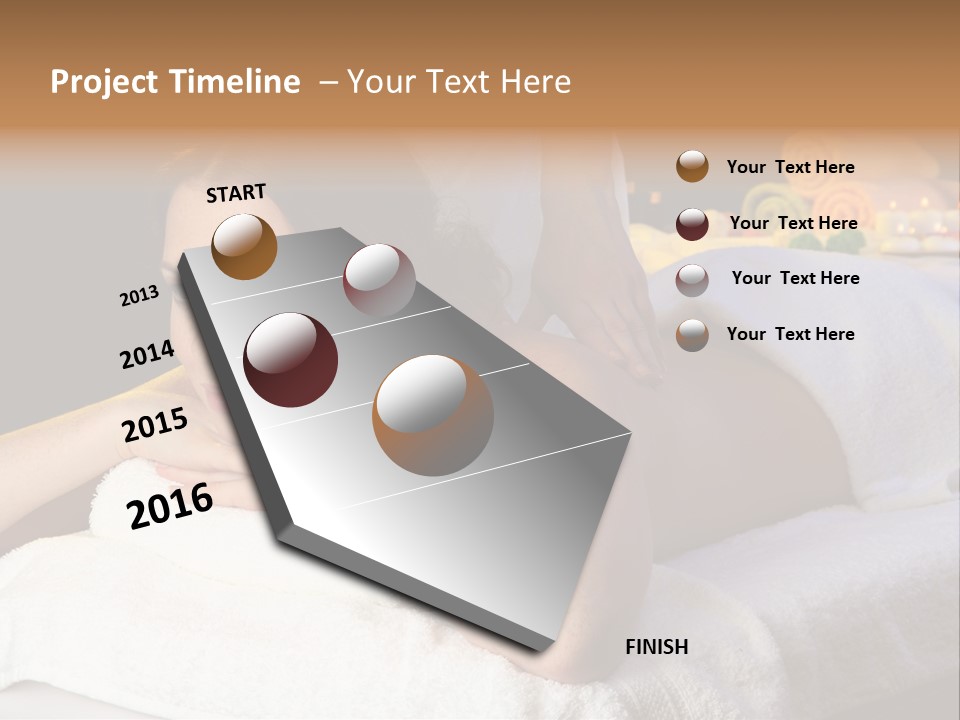 Beautiful Enjoy Pink PowerPoint Template
