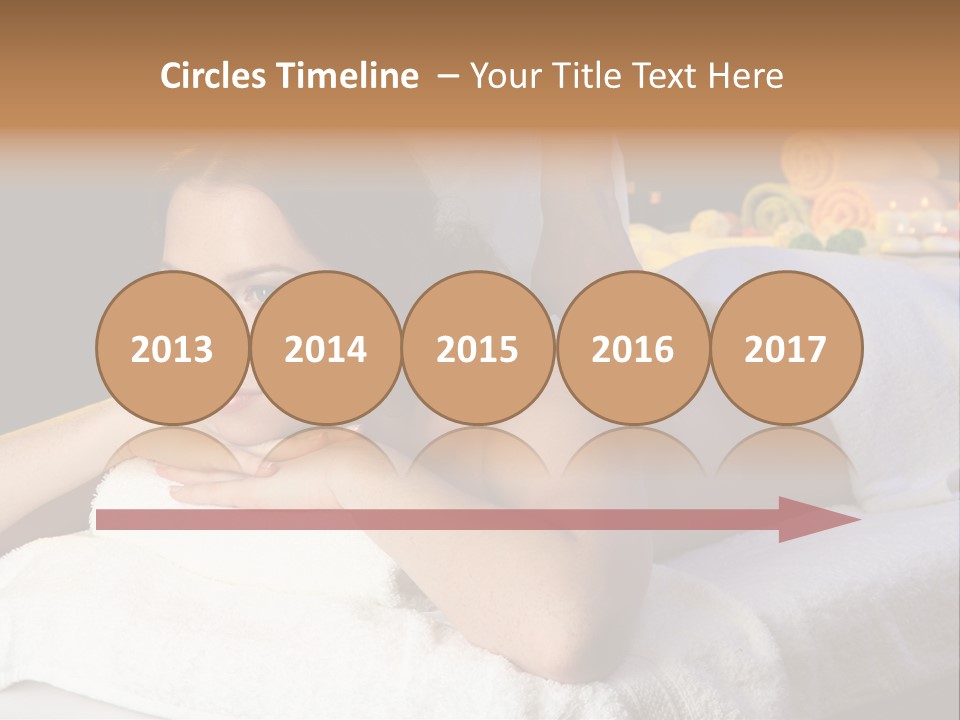 Beautiful Enjoy Pink PowerPoint Template