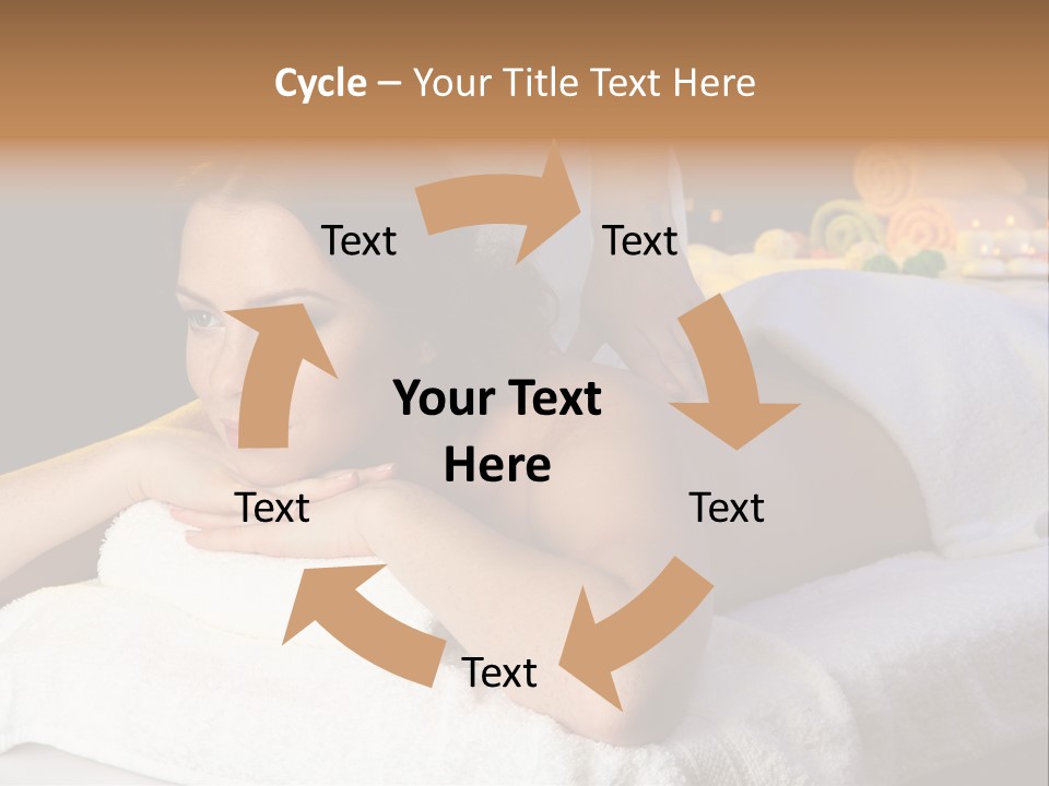 Beautiful Enjoy Pink PowerPoint Template