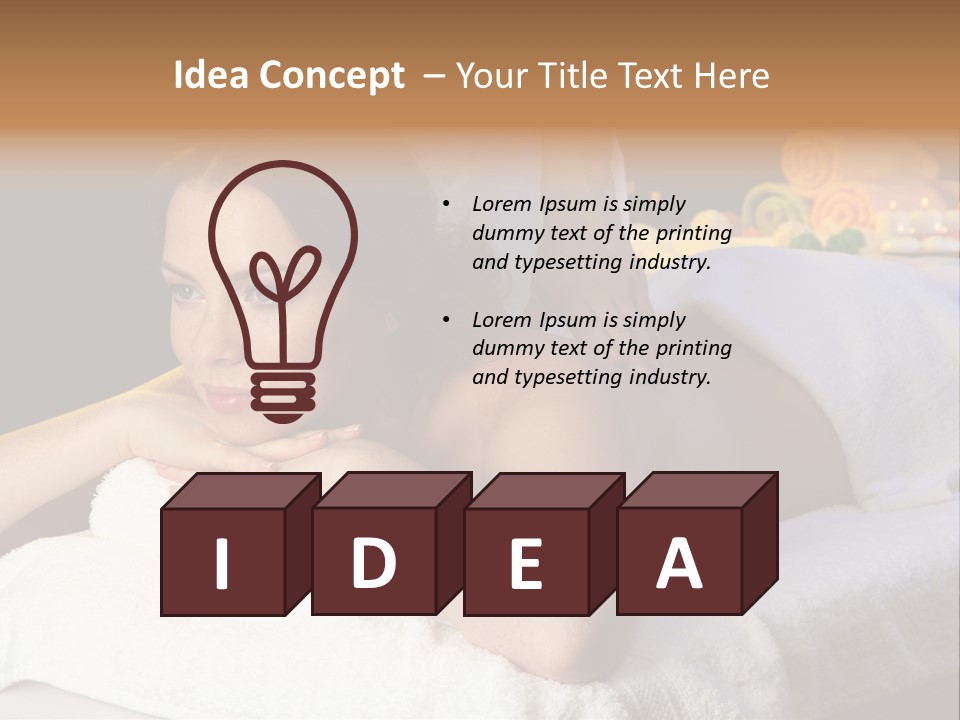 Beautiful Enjoy Pink PowerPoint Template