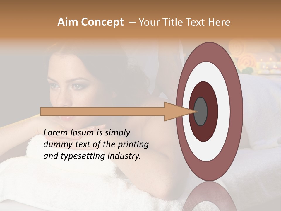 Beautiful Enjoy Pink PowerPoint Template