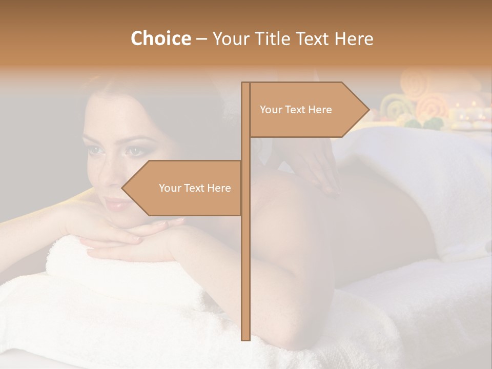 Beautiful Enjoy Pink PowerPoint Template