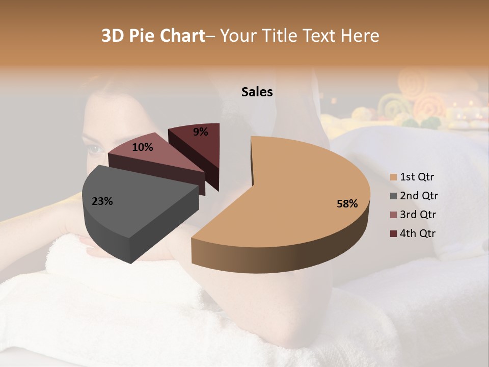 Beautiful Enjoy Pink PowerPoint Template