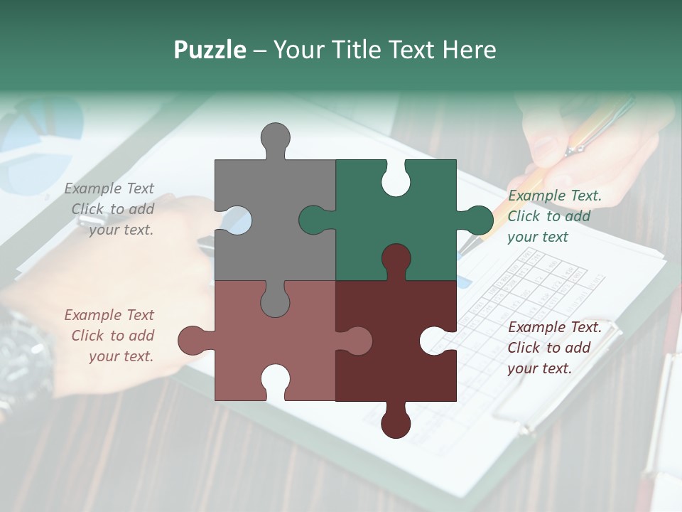 Gadget Progress Interaction PowerPoint Template