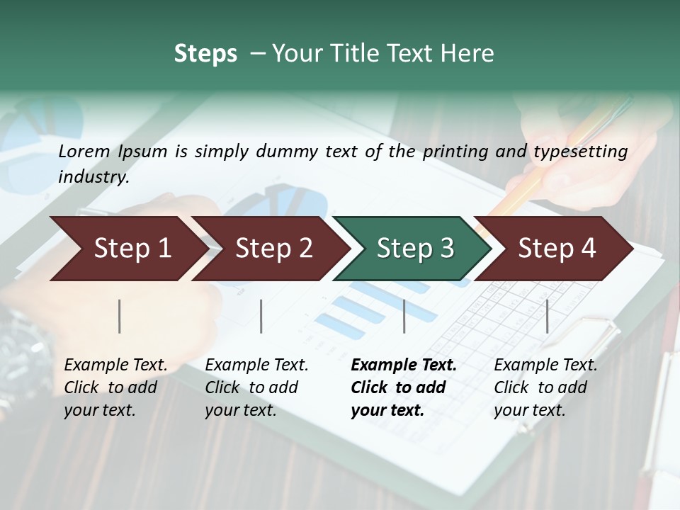 Gadget Progress Interaction PowerPoint Template
