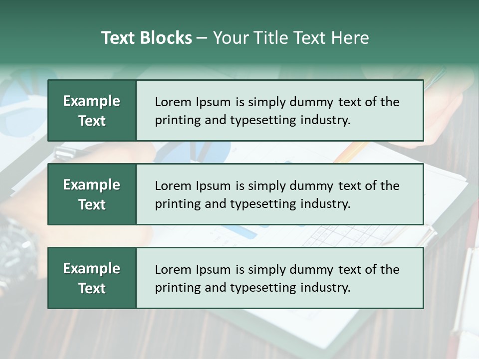 Gadget Progress Interaction PowerPoint Template