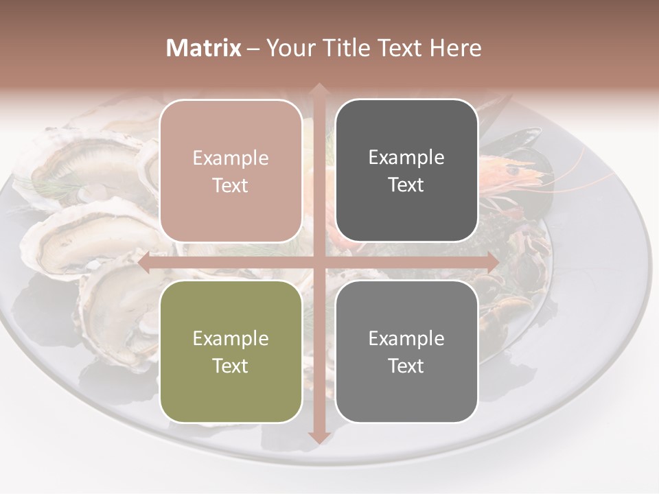 Shrimp Crustacean Cuisine PowerPoint Template