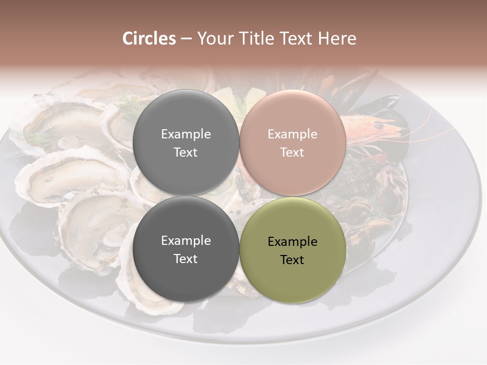 Shrimp Crustacean Cuisine PowerPoint Template
