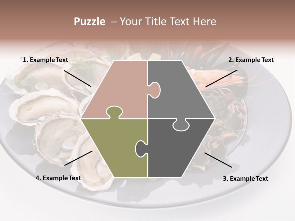 Shrimp Crustacean Cuisine PowerPoint Template