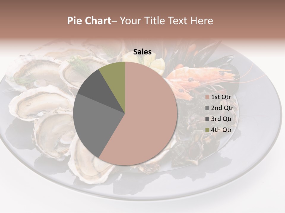 Shrimp Crustacean Cuisine PowerPoint Template